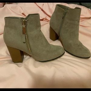 size 8 women ankle boot heels.